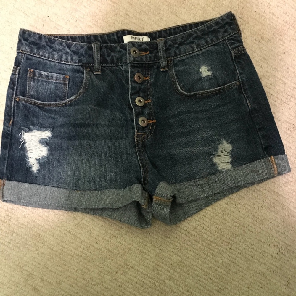 Forever21 high waisted shorts